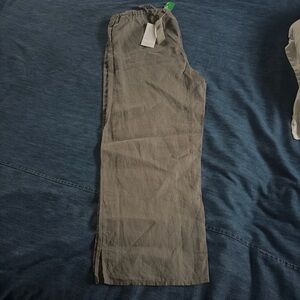 Eileen Fisher Men's Drawstring Chinos in Olive